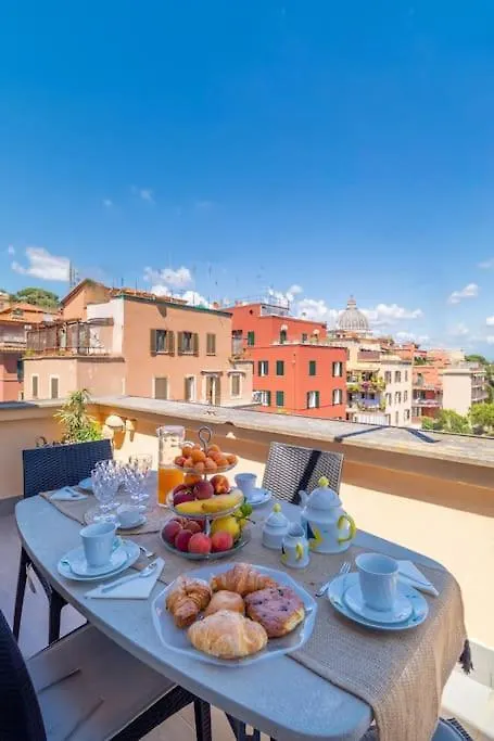 Imperial Rome Accommodation Terrazza Sul Vaticano Italien