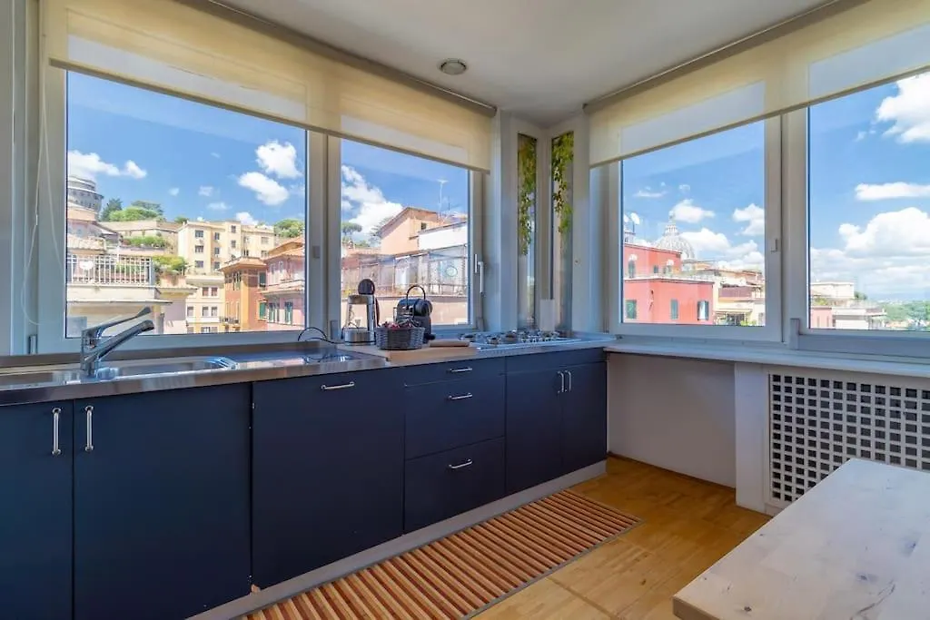 Apartment Imperial Rome Accommodation Terrazza Sul Vaticano